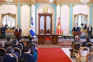 Vietnamese PM, President of Dominican Republic chair joint press conference