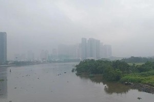 Dense fog blankets HCMC in early morning, significantly impairing visibility