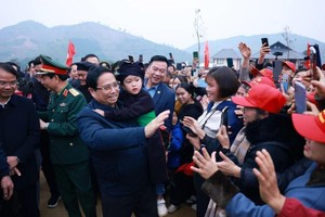 PM attends inauguration of resettlement areas of typhoon-affected villages
