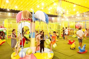 Vacant lots transformed into community parks for residents in HCMC