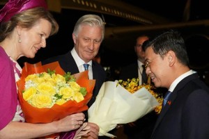 Belgian King Philippe and Queen Mathilde visit Ho Chi Minh City