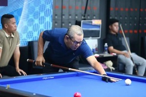 Vietnamese stars gear up for three-Cushion Carom Billiards World Cup in HCMC
