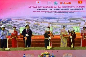Construction of VND5.4 trillion Aeon Mall project commences in Can Tho City