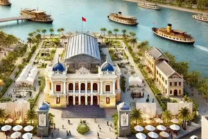 Cinema city developing along river in Ho Chi Minh City