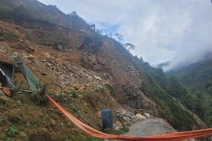 Landslide kills 5, injures 4 at hydropower construction site in Lai Chau