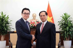 Deputy PM receives Cambodian Secretary for Foreign Affairs, Int'l Cooperation