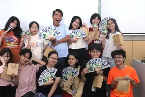 Students use various ways to promote wildlife conservation