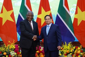 Prime Minister meets with visiting South African President