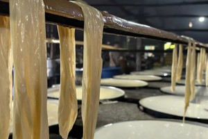 My Hoa tofu skin craft village preserves tradition for over century