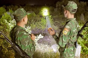 Border guards intensify patrols to combat smuggling surge