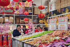 Ho Chi Minh City markets heat up as lunar new year shopping enters peak season