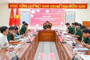 Leaders of border guard seek continued media support for maritime sovereignty