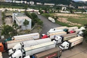 Responsible agencies work to clear backlog of fresh farm goods at border gates