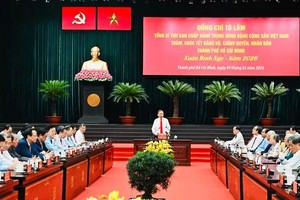 General Secretary: Central leadership entrusts HCMC with major tasks