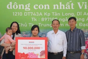 Sai Gon Giai Phong brings Tet warmth to vulnerable children