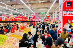 Bustling Tet shopping season sweeps Ho Chi Minh City markets and supermarkets
