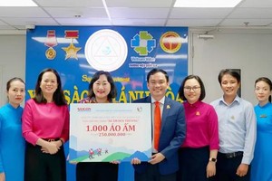 SGGP’s program receives additional 1,000 jackets for disadvantaged students 