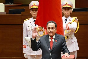 Lao, Chinese, Cambodian parliamentary leaders congratulate NA Chairman 