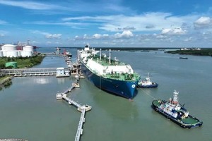 Thi Vai LNG Terminal’s regasification capacity boosted to 288 tons per hour