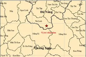 Five minor earthquakes shake Tra Linh, no damage reported