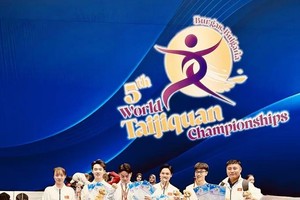 Vietnam Wushu ranks third at the 2026 World Taijiquan Championships