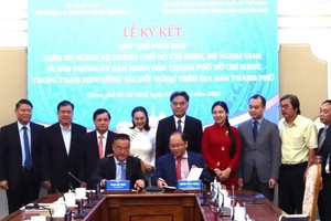 Ho Chi Minh City agencies sign pact to bolster foreign affairs coordination