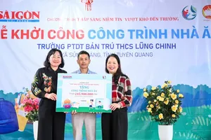 SGGP, TOSHIKO break ground on boarding school dining hall in Tuyen Quang 