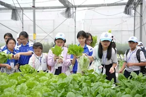 Students experience high-tech farming to learn about sustainable agriculture