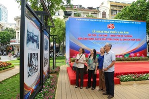 Photo exhibition showcases Ho Chi Minh City’s 50 years of growth