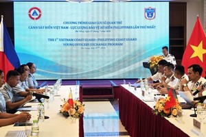 Vietnamese and Philippine young coast guard officers hold first exchange program