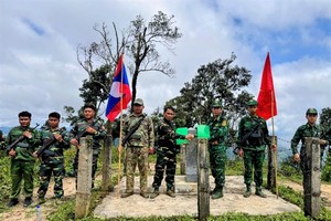 Vietnam, Laos conduct joint patrol to safeguard border security