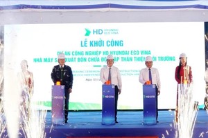 HD Hyundai Eco Vina breaks ground on US$116 eco-friendly tank plant
