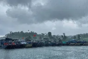 Storm Narra lashes Quang Ninh, Hai Phong with torrential rains
