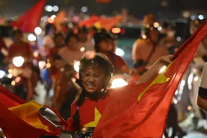 Thousands take to streets to celebrate Vietnam’s ASEAN Cup victory