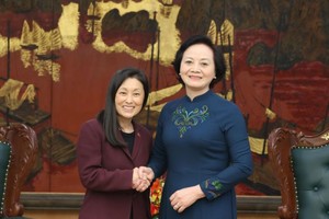 Deputy PM Pham Thi Thanh Tra welcomes US Ambassador Jennifer Wicks