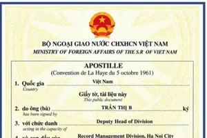 Vietnam implements exemption of legalization for foreign public documents