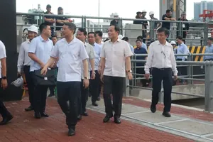 Prime Minister inspects VND10 trillion anti-flooding project in Ho Chi Minh City