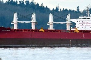 Marshall Islands ship (Photo: provided by Vietnam Maritime Search and Rescue Coordination Centre)