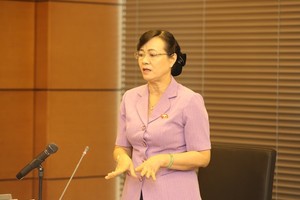 Chairwoman of the Ho Chi Minh City People’s Council Nguyen Thi Quyet Tam (Illustrative photo:SGGP)