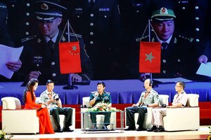 Seminar on the border defence friendship between Vietnam and China (Photo: VNA)
