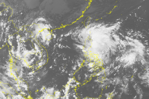 New tropical low depression operates in the East Sea