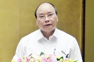 Vietnamese Prime Minister Nguyen Xuan Phuc 