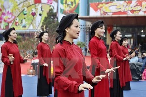 Xoan singing comes from Phu Tho province.  (Photo: VNA)