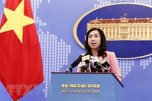 Spokesperson for the Vietnamese Ministry of Foreign Affairs Le Thi Thu Hang (Photo: VNA)