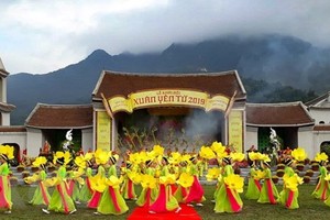 An opening ceremony of the 2019 Yen Tu Spring Festival takes place this morning (Photo:VNA)