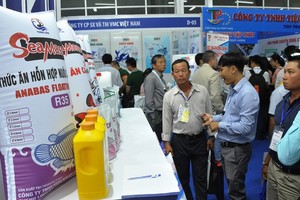 Many products, equipment and advanced solutions in the industry of aquaculture, seafood processing, breeder production are showcased at the Aquaculture Vietnam 2019