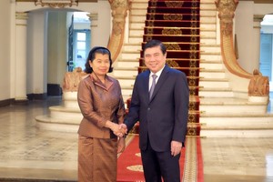 City leaders receives Cambodian Deputy Prime Minister