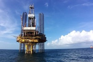 The BK-20 rig belonging to the Bach Ho oilfield (Source: VNA)