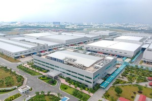 Project of Samsung factory at Saigon High-Tech Park (SHTP) (Photo: HOANG HUNG)