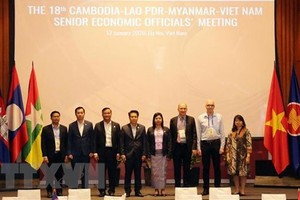 18th Cambodia- Laos-Myanmar- Vietnam senior economic officials’ meeting opens